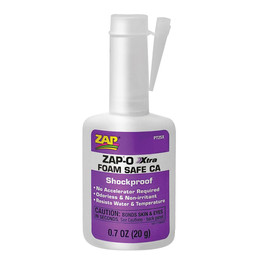 Zap-O Foam-Safe Odorless Ca Glue